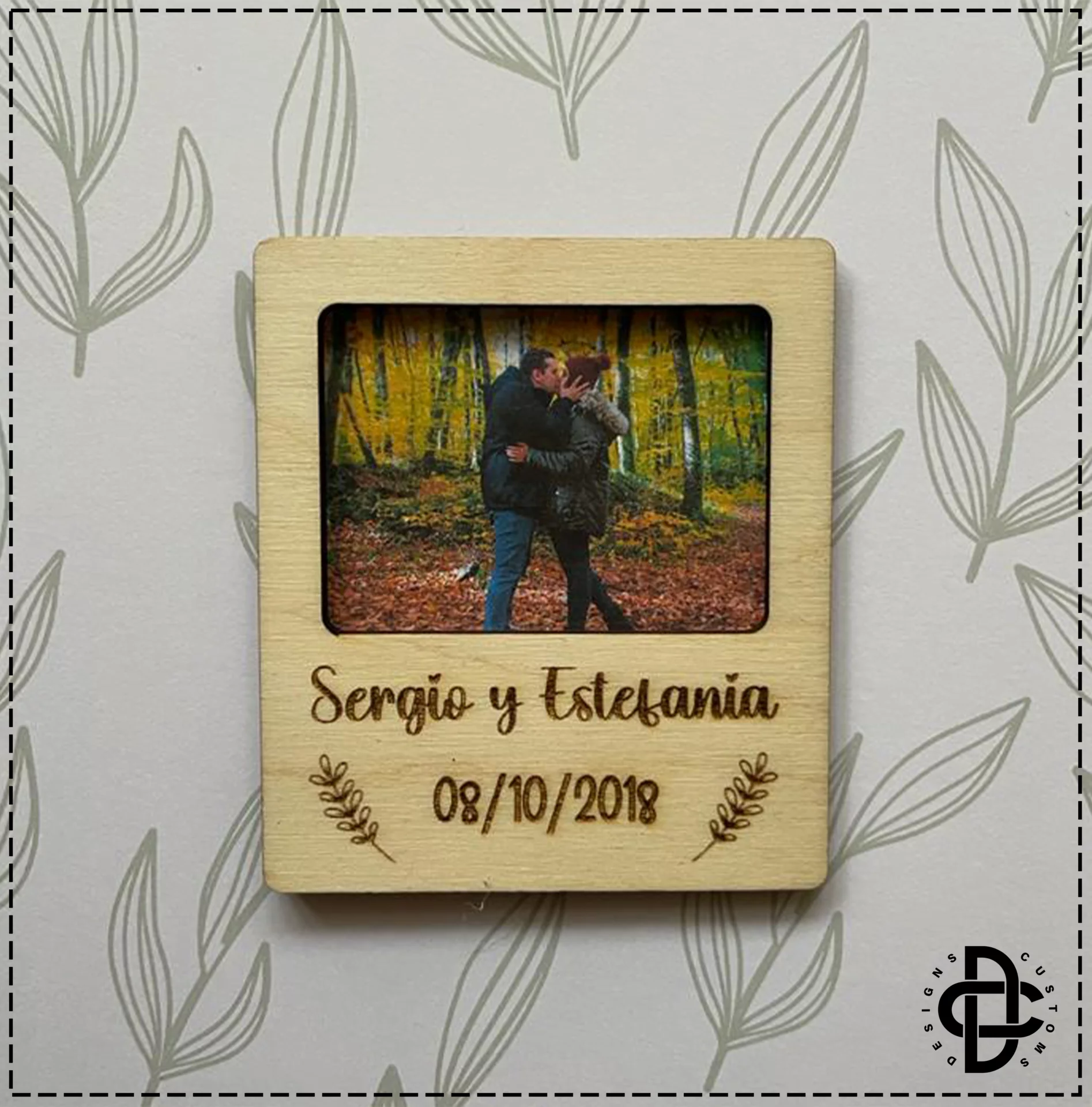 Imán Madera Personalizado - Imagen 2