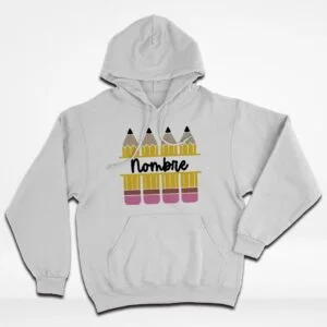 Sudadera Capucha Lápices