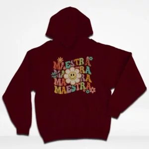 Sudadera Capucha Maestra