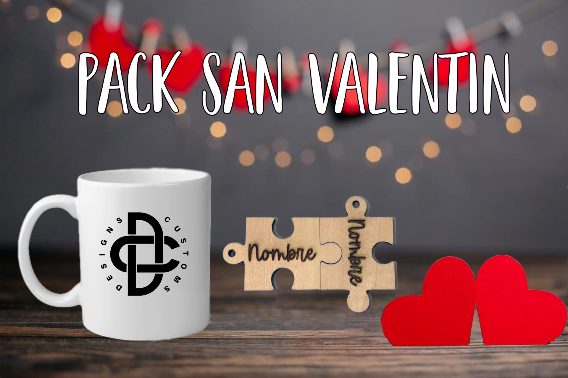 Pack Taza + Llaveros San Valentin - Designs Custom - Personalizamos tu ...