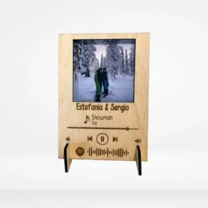 Placa Spotify personalizada