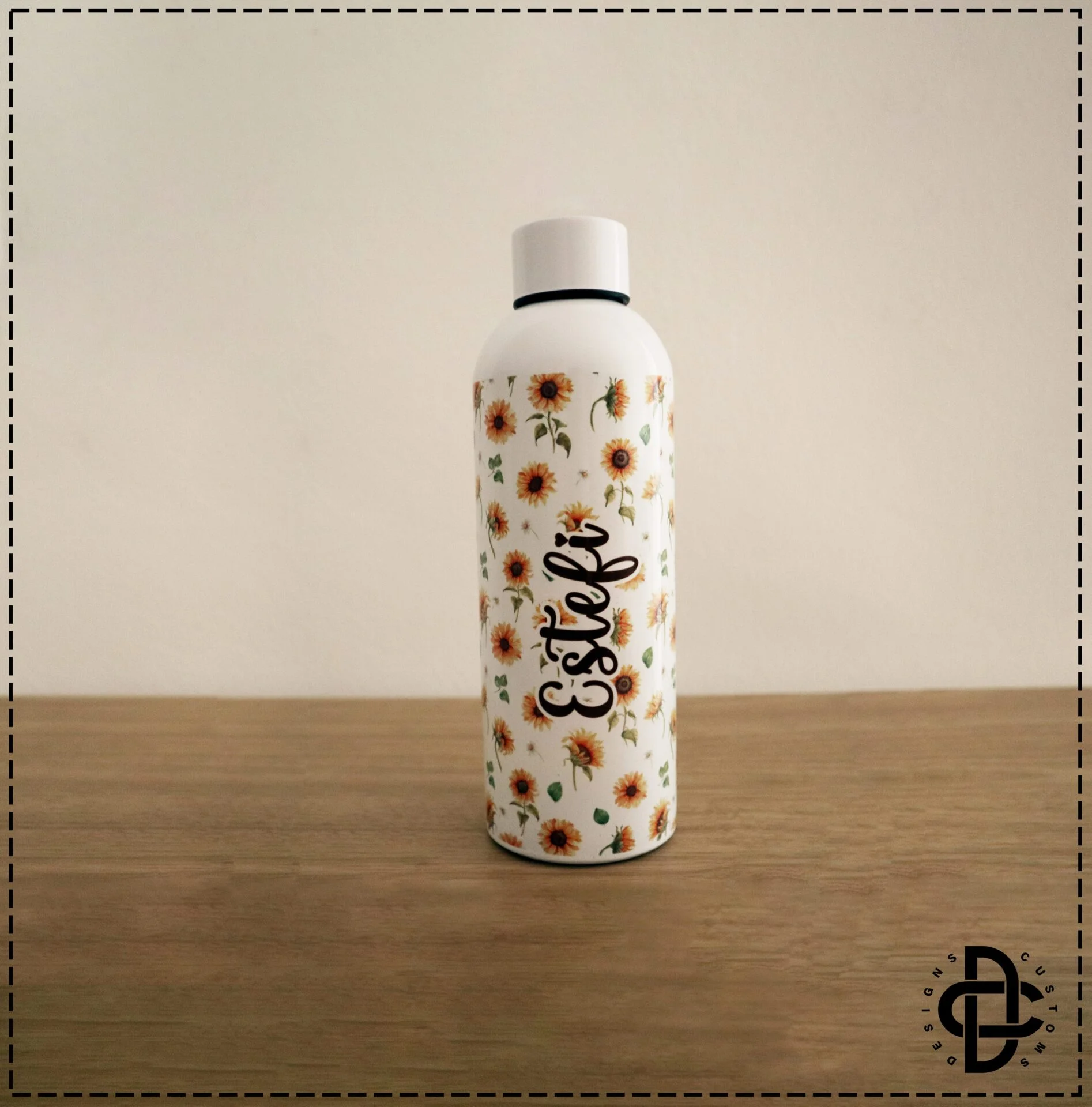 Botella Personalizada blanca - Imagen 2
