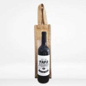 Botella con estuche