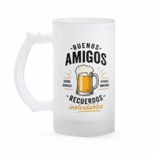 Jarra cristal personalizable